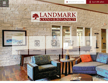 Tablet Screenshot of landmarkconservancy.com